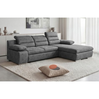 Minkštas kampas GRECO-MINI (Bangkok Ash) D V